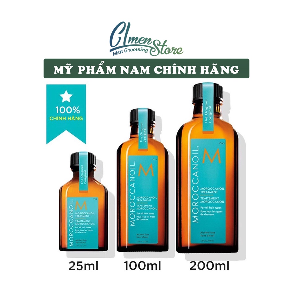 Tinh Dầu Dưỡng Tóc Moroccanoil Treatment Original Hair Oil | 25m - 50ml - 100ml - 200ml