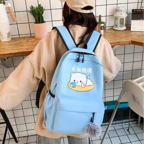 Cặp đi học đựng laptop balo nữ ulzzang thời trang ba lô vải bố du lịch đẹp