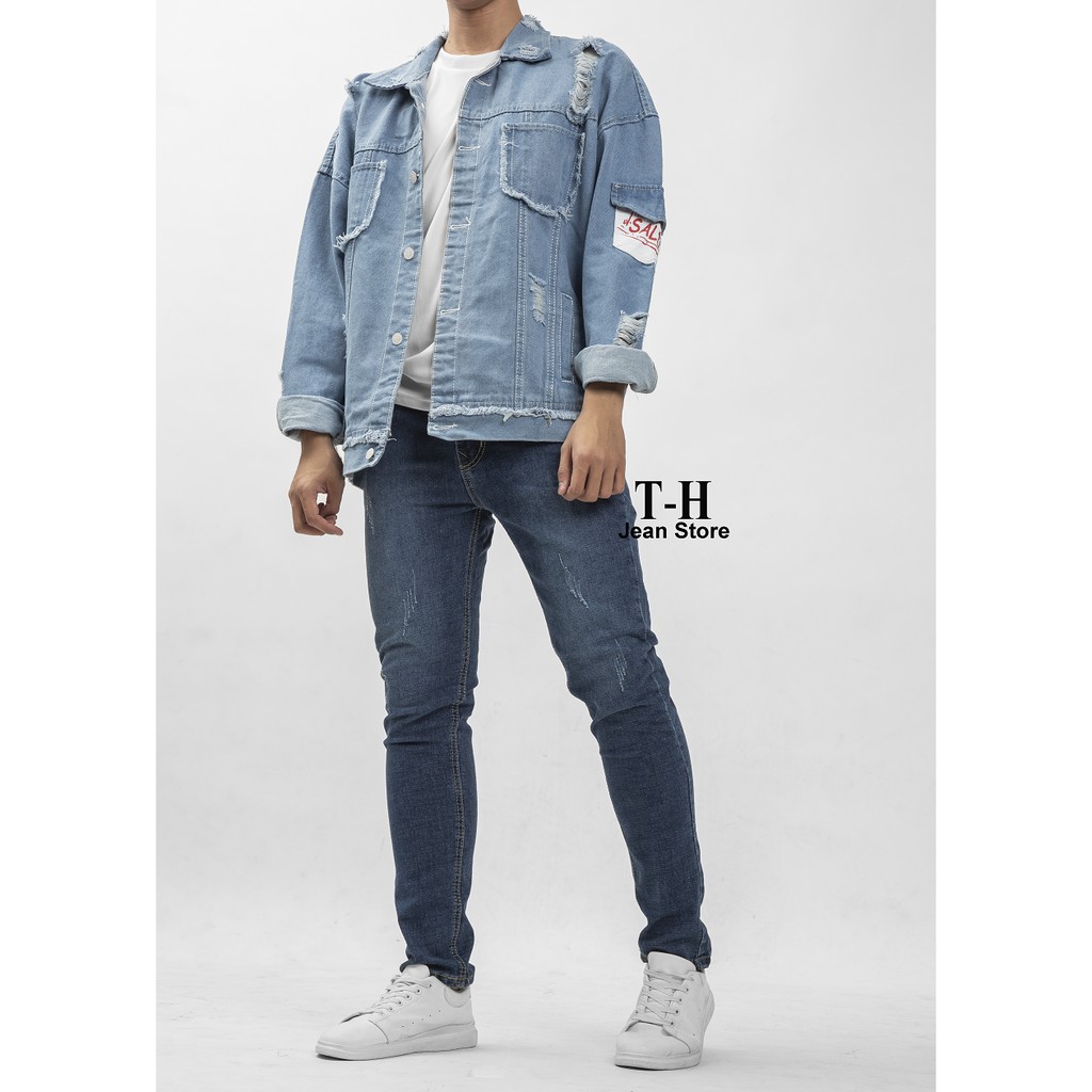 Quần Jean Nam Bò Kaki Siêu Co Dãn Nhiều Màu Xanh và Đen Siêu Đẹp | BigBuy360 - bigbuy360.vn