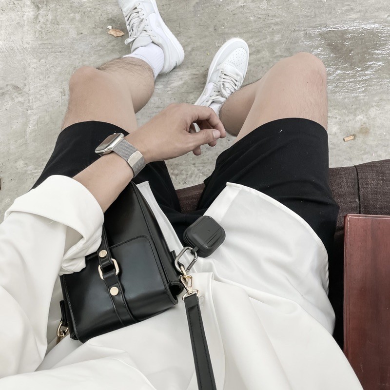 [ORDER] Túi da nhỏ nam nữ unisex form cứng khoá nam châm | BigBuy360 - bigbuy360.vn