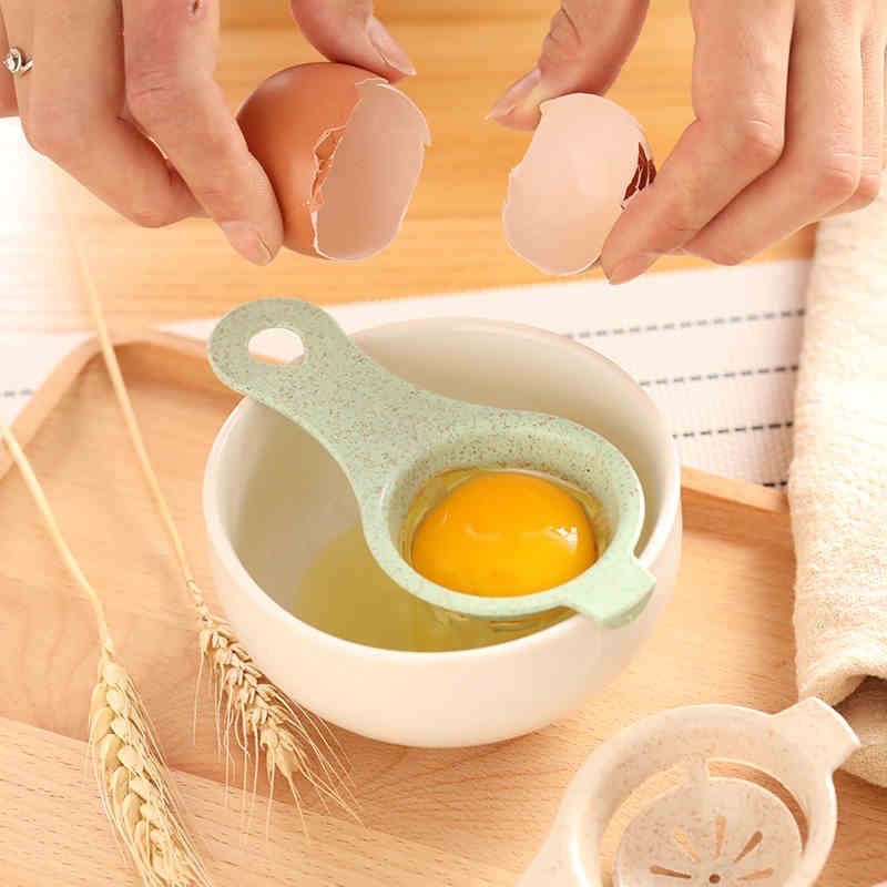Dụng Cụ Tách lòng đỏ trứng bằng lúa mạch