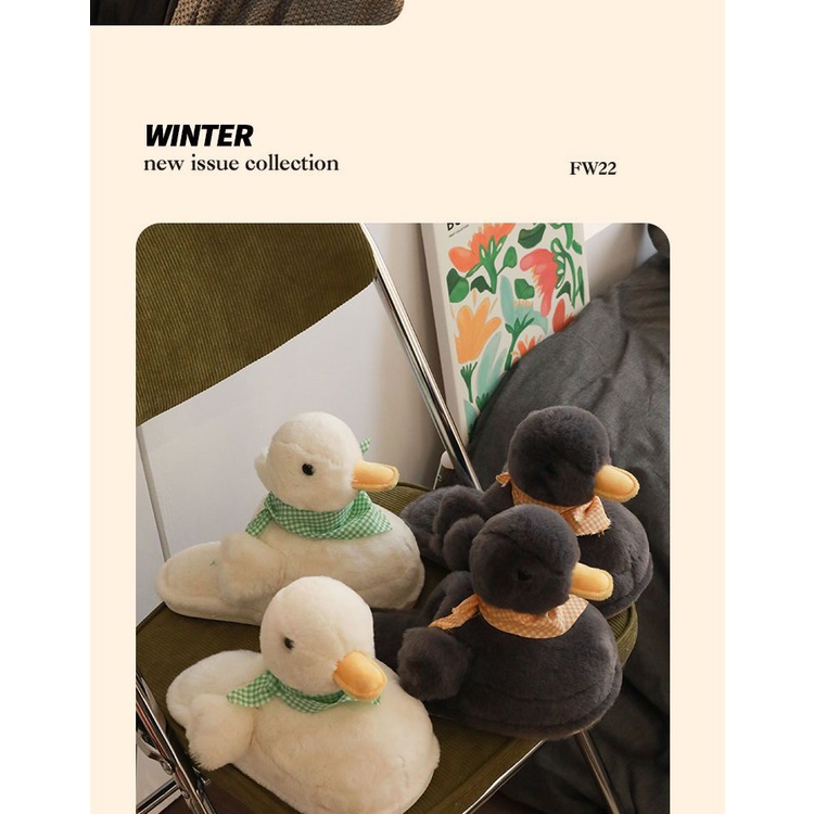 Dép Bông Cotton Đi Trong Nhà Chống Trượt Giữ Ấm Mùa Thu Đông 2022 Dễ Thương Cho Cặp Đôi