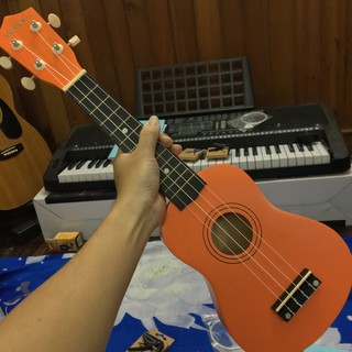 [GIAO NHANH 2H] Đàn Ukulele Gỗ Cam Sữa WOIM Soprano Size 21inch 53cm (Mua 1 Tặng 5)