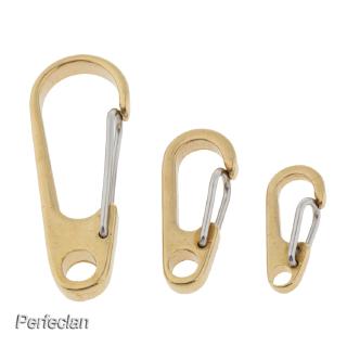 [Perfeclanmy] Móc khóa lò xo Móc khóa bằng đồng thau Móc khóa treo
