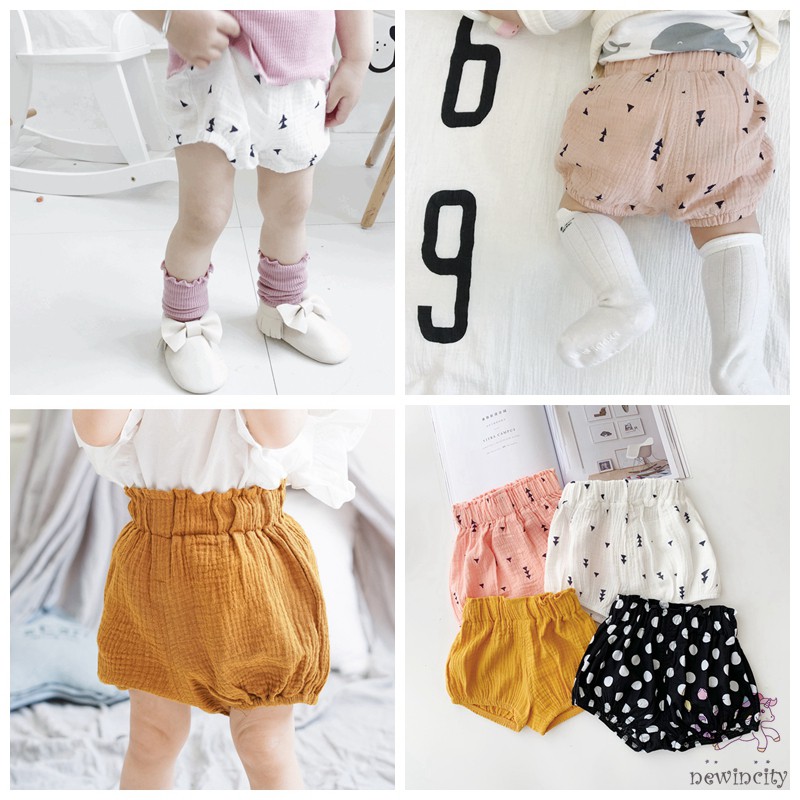 Quần Short Cotton Hàn Quốc Dành Cho Bé