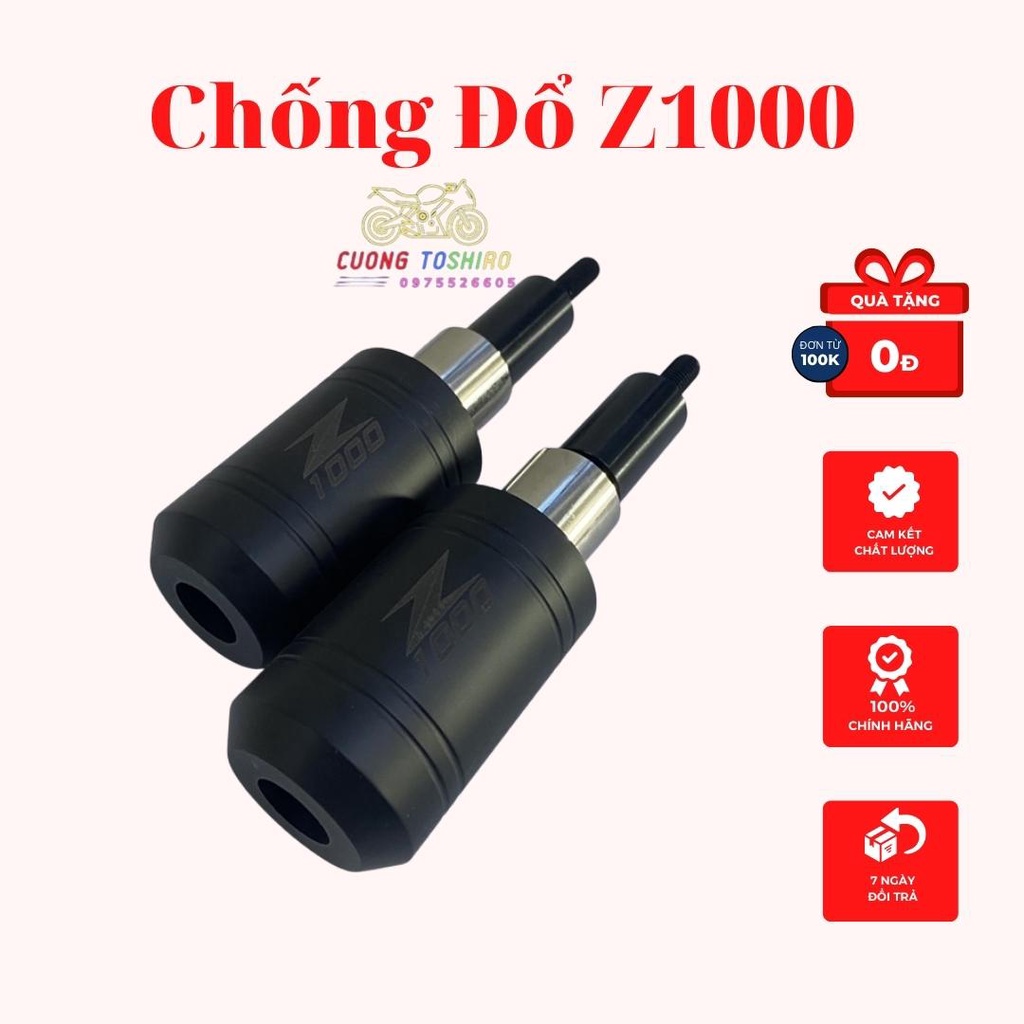 Gù chống đổ kiểu Z1000 nhựa ABS cao cấp gắn các dòng xe máy Exciter Winner PKL Z1000 Z300 ,R15V3, MT15, TFX
