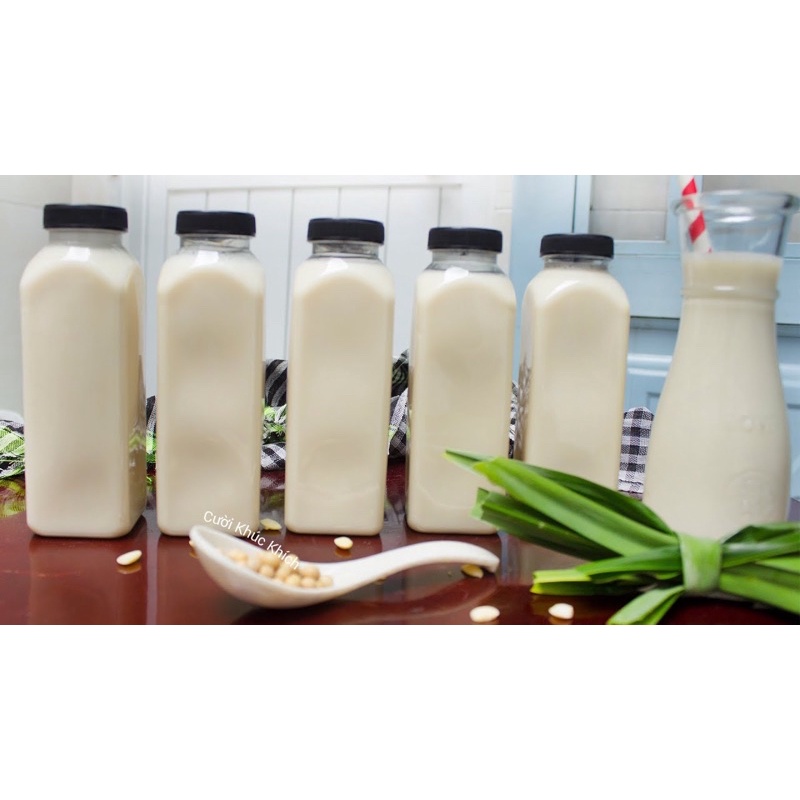 (Nowship 2h QBinhThanh) Sữa đậu nành nóng nguyên chất không đường 330ml siêu béo,ngon