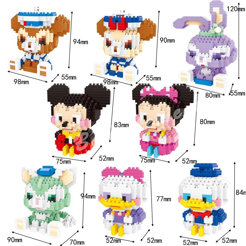 Mô Hình Nhân Vật Linabel Stella Lou Trong Phim Hoạt Hình Disney Độc Đáo DIY Dùng Trang Trí