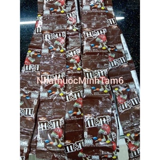 combo  2 dây kẹo /dây 10 gói kẹo socola  M&M(10 gói*14,5gam_date mới nhất)