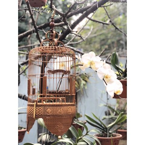 LỒNG CHIM KHUYÊN KYMISA LỒNG CHIM ĐỤC BẰNG TRE ĐẸP