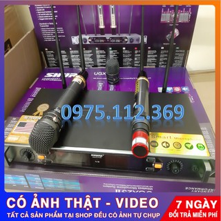 Micro shure ugx23 plus [HÀNG MAIN TÍM loại 1] BẢO HÀNH 12 THÁNG