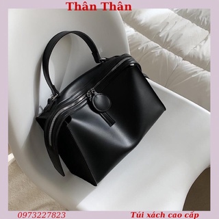 Túi xách công sở da pu đẹp kèm dây đeo chéo