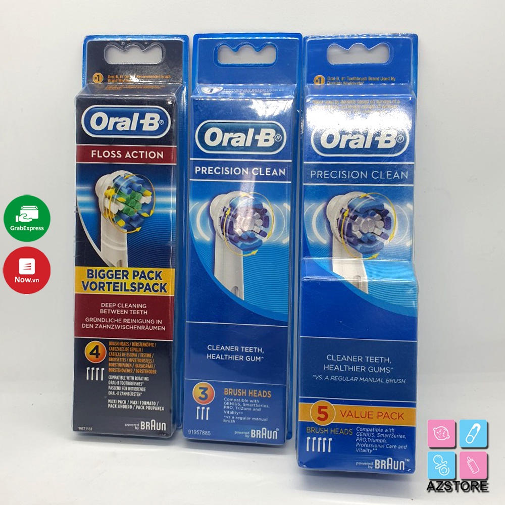 Đầu bàn chải điện Oral-B Braun