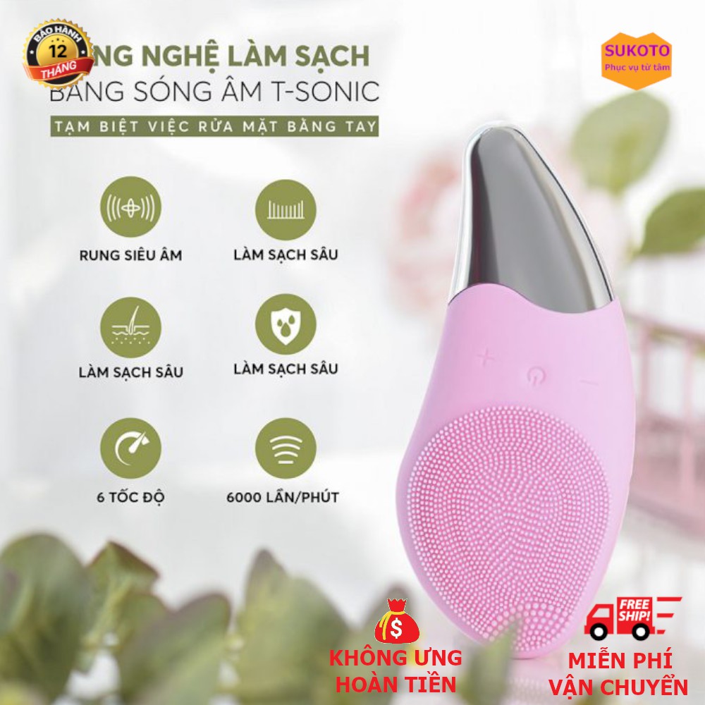 Máy Rửa Mặt Sonic Facial Brush