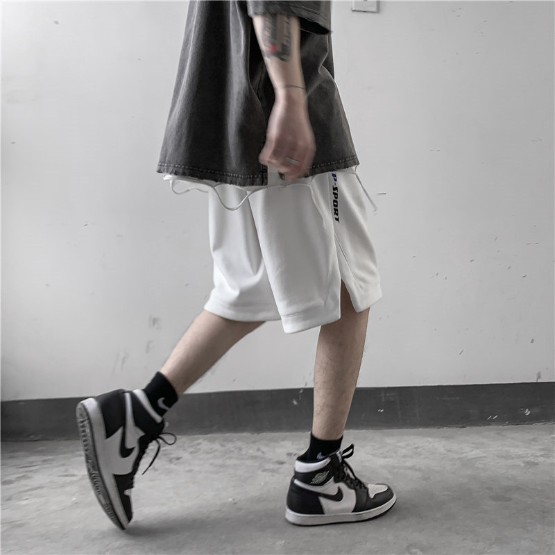 Quần ngắn bóng rổ ống rộng thời trang hè 2021 cho nam