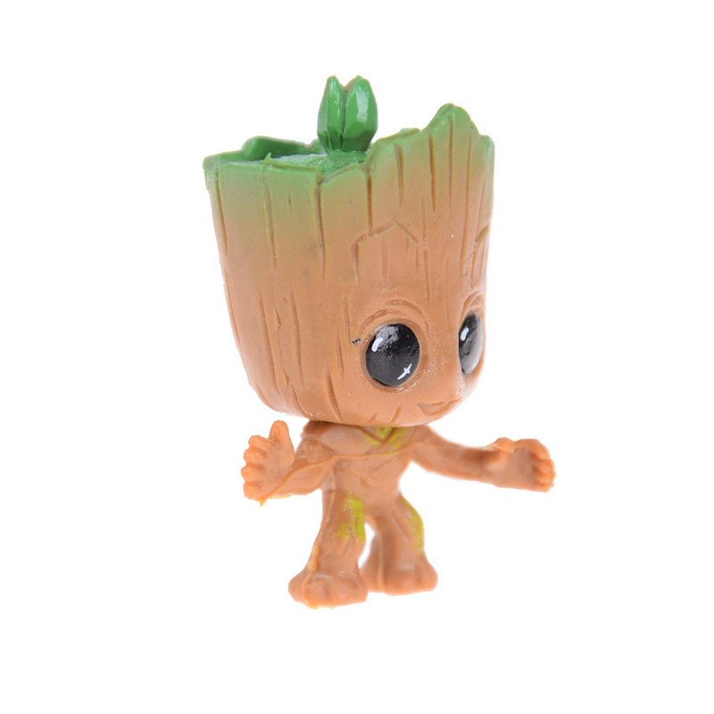 Set 4 Mô Hình Đồ Chơi Nhân Vật Baby Groot Trong Phim Guardians Of The Galaxy