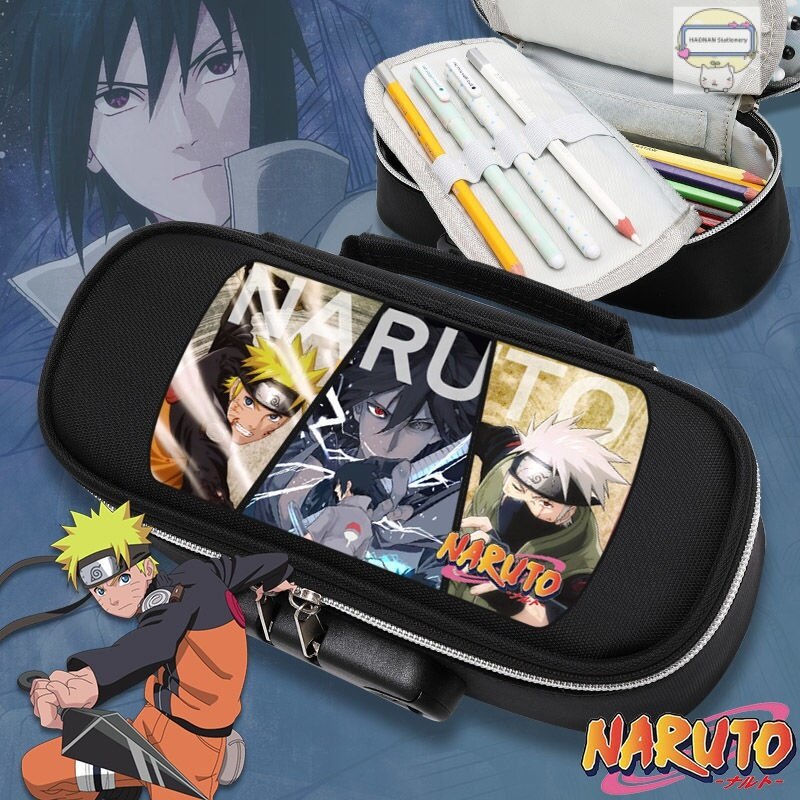 Túi Đựng Bút Chì Đa Năng Bằng Vải Canvas In Hình Nhân Vật Ultraman / One Piece Dành Cho Học Sinh Ốp
