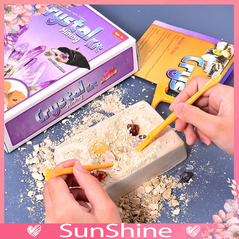 ĐỒ CHƠI KHẢO CỔ HỌC, TRẢI NGHIỆM CÔNG VIỆC CỦA CÁC NHÀ KHẢO CỔ CHO BÉ SunshineTOY