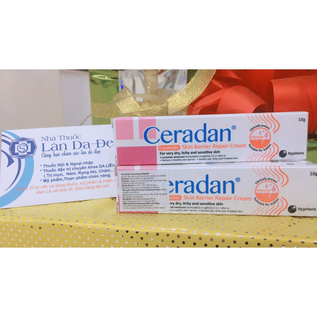Kem dưỡng ẩm Ceradan Ceramide làm đẹp phục hồi da chống lão hoá 30gr