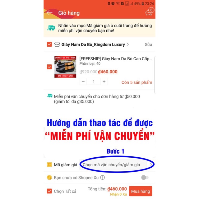 FOLLOW SHOP GIẢM NGAY 10K- GIÀY DA LỘN -DA THẬT 100%