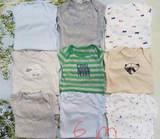 Combo 10 body dài tay Carters 