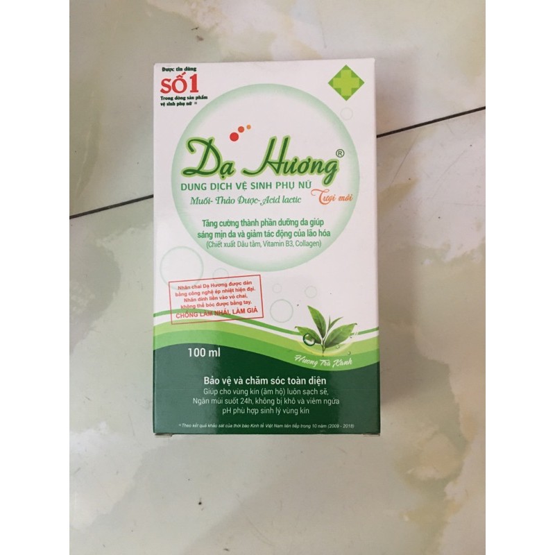 Dung dịch vệ sinh dạ hương 100ml