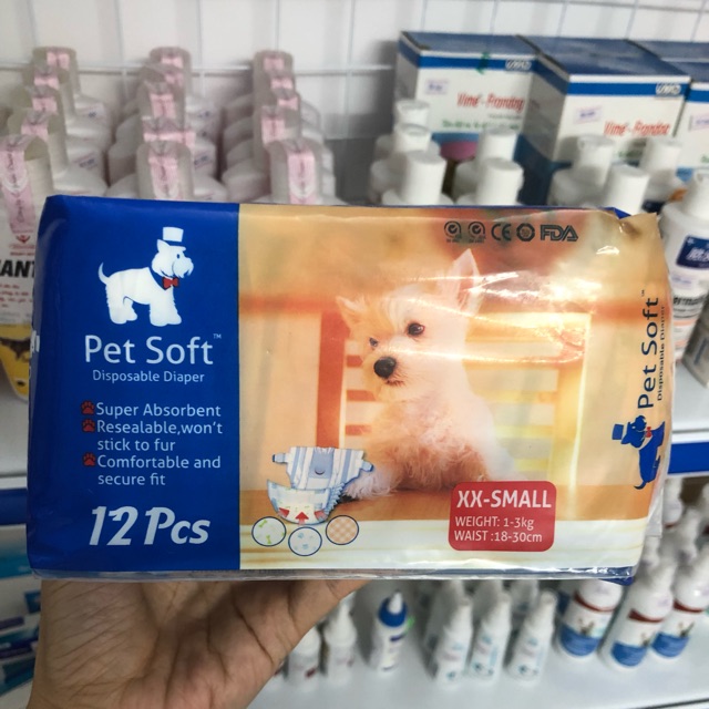 Bỉm chó cái Pet Soft