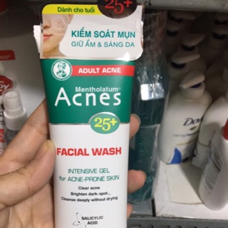Xả hàng Kem rửa mặt acnes  25+ (100gr)