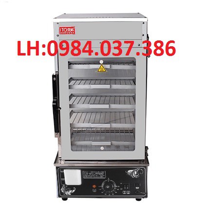 Tủ hấp bánh bao 5 tầng mini, Tủ trưng bày bánh bao 5 tầng nhập khẩu