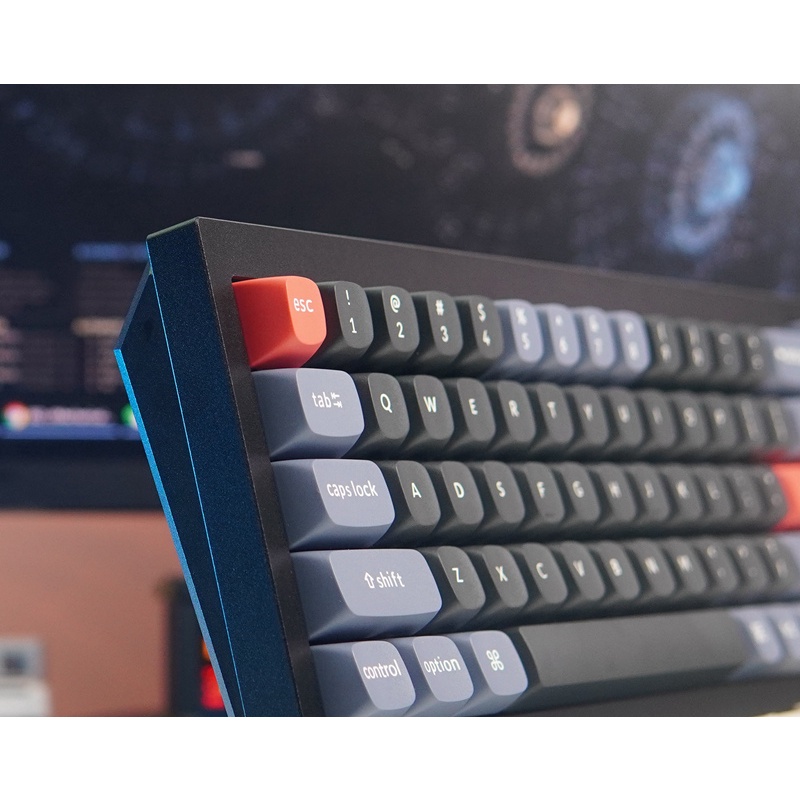 Hàng Chính Hãng - Bàn phím cơ Keychron Q2 non Knob  -Bảo hành 12 tháng