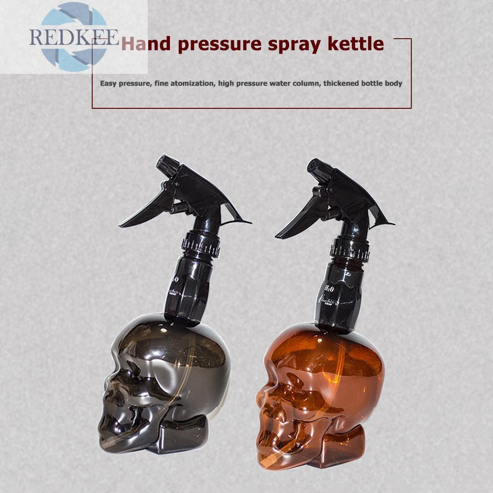 (Hàng Mới Về) Bình Xịt Phun Sương Tạo Kiểu Tóc Hình Đầu Lâu 500ml