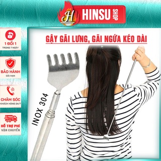 Gậy gãi lưng gãi ngứa Inox kéo dài