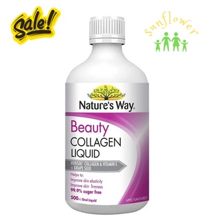  Nước uống đẹp da móng tóc Beauty Collagen Liquid Beauty 500ml của Úc 