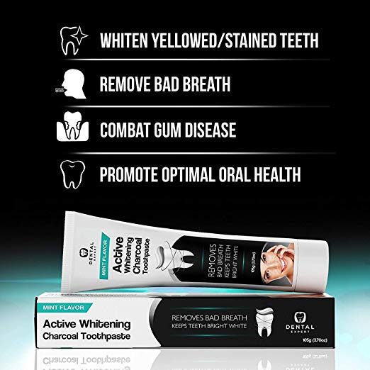 Kem đánh răng siêu trắng Active Whitening thành phần thiên nhiên hỗ trợ làm trắng răng cực hiệu quả cực hot 2021