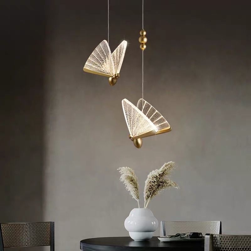 Đèn thả bướm phong cách hiện đại