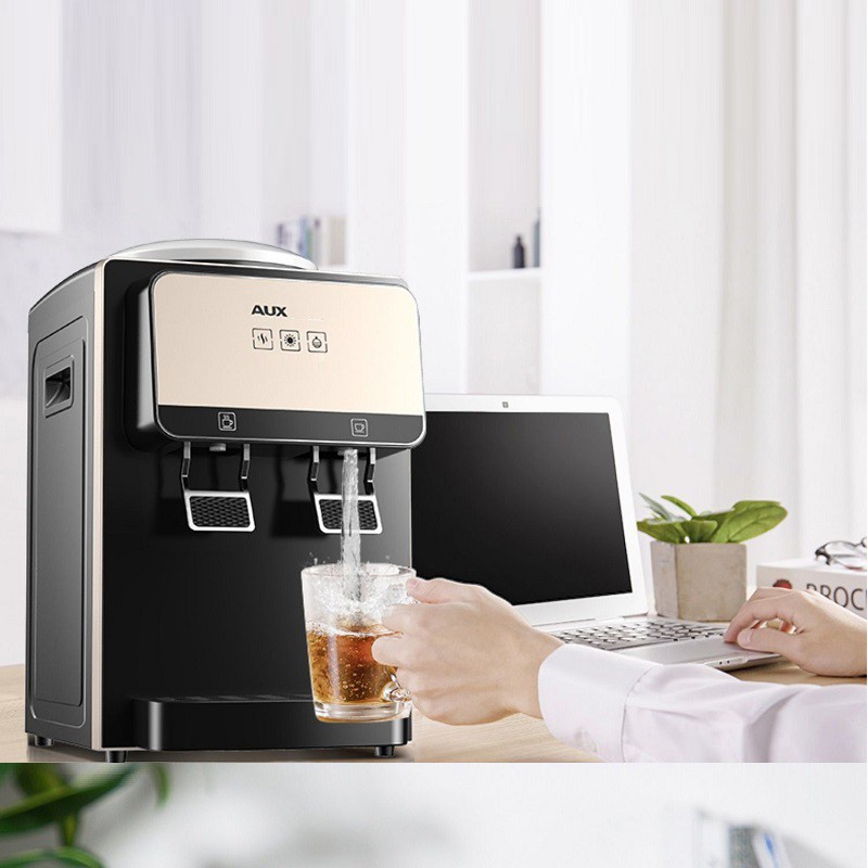 Cây nước nóng lạnh mini để bàn AUX thông minh làm lạnh nhanh tiết kiệm điện năng AT HOME