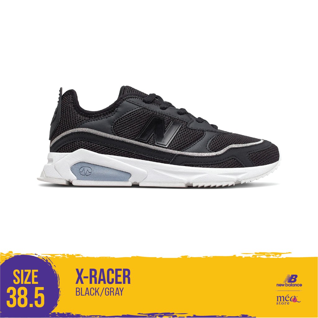 Giày Thể Thao Nữ New Balance X-Racer màu đen size 38.5