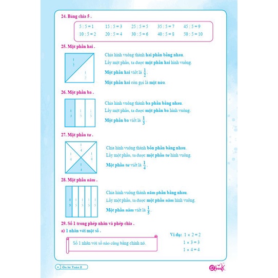 Ôn Hè Toán 2 - Dành Cho Học Sinh Lớp 2 vào Lớp 3 (1 cuốn)