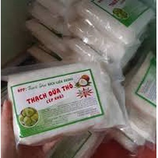 Giá sỉ 2Kg Thạch dừa loại 12Li ép thô (khô) tặng hương dừa