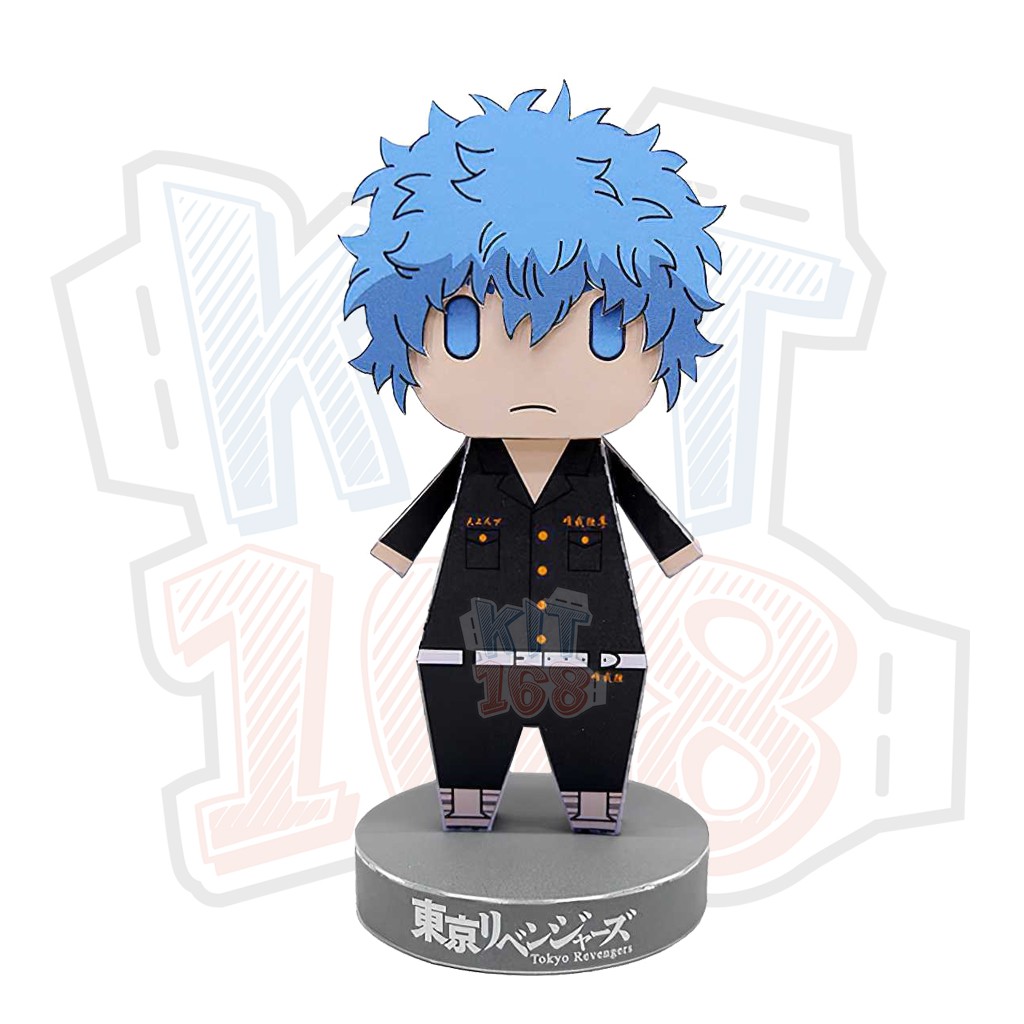 Mô hình giấy Anime Chibi Souya Kawata (Angry) ver 2 - Tokyo Revengers