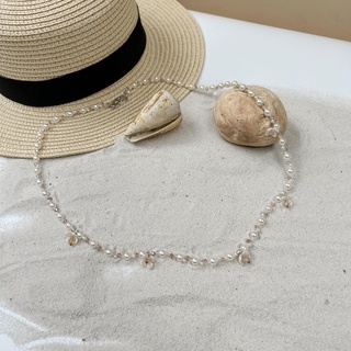 Thắt lưng eo Belly Belt Chain Flower Pearl