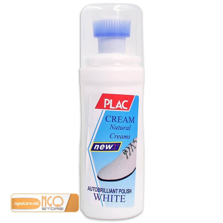 NƯỚC TẨY TRẮNG VẾT Ố GIÀY VÀ TÚI XÁCH PLAC CHAI 75 ML NHỎ GỌN, TIỆN DỤNG