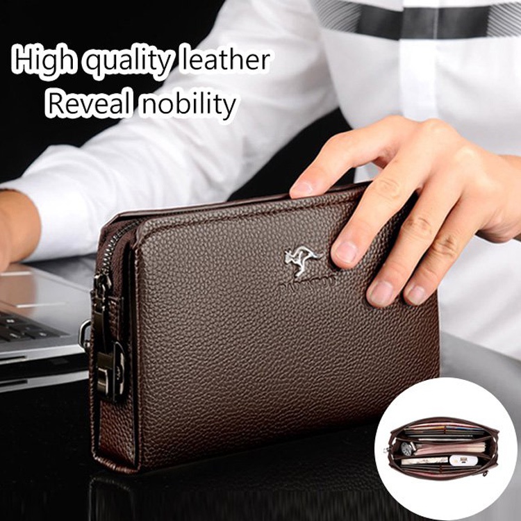 Ví Da Mềm Có Khóa Mã Số Dành Cho Nam