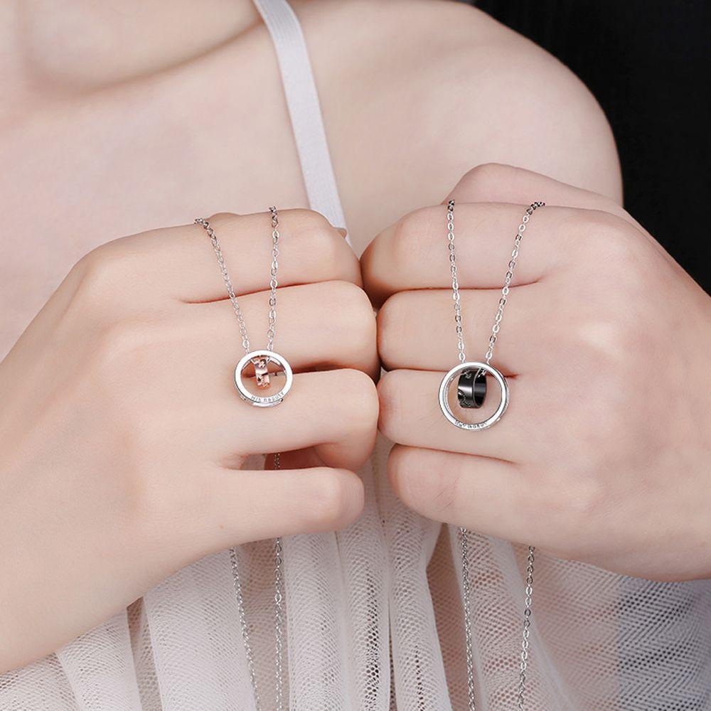 JARRED Vòng cổ Tình Bạn Mặt Ngôi Sao In Chữ Thời Trang