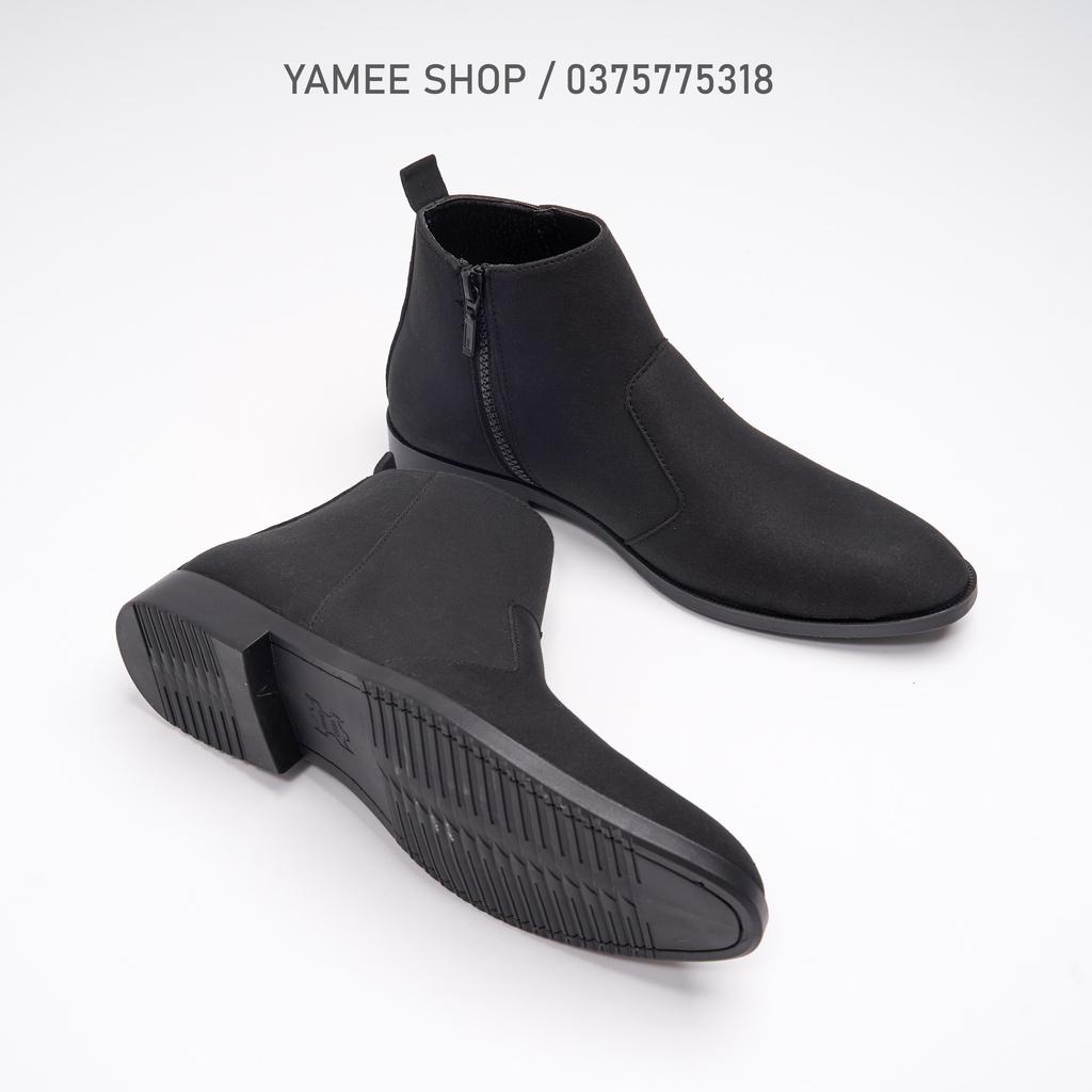 Giày Chelsea Boots Classic da lộn, cổ khóa, đế khâu chắc chắn | BigBuy360 - bigbuy360.vn