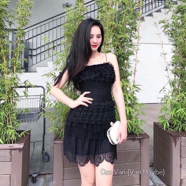 Váy 2 dây bèo xinh