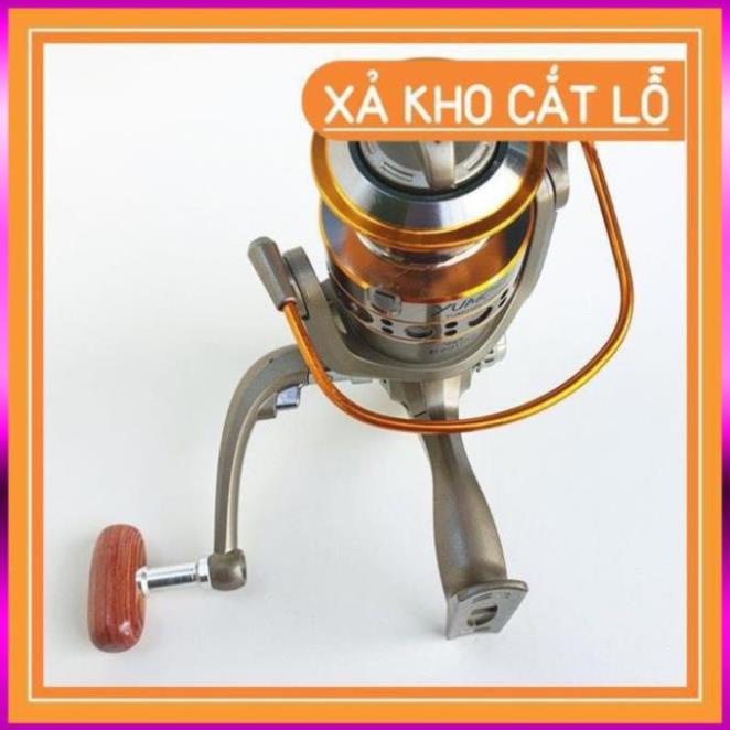 ⭐  Máy Câu Cá Yomoshi LC Kim Loại 3000-7000 ĐỦ SIZE (TẶNG CƯỚC SHIMANO 100M CACBON )  MÁY CÂU CÁ MÁY ĐỨNG YOMOSHI