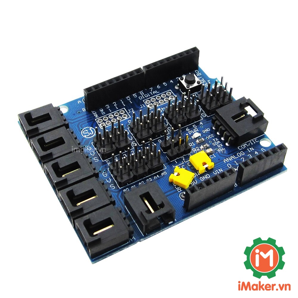 UNO Sensor Shield V4.0 dành cho mở rộng kết nối cảm biến Arduino