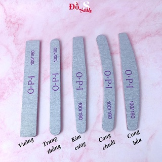 Dũa Móng Tay Dũa Móng OPI Dày Độ Nhám 100/180