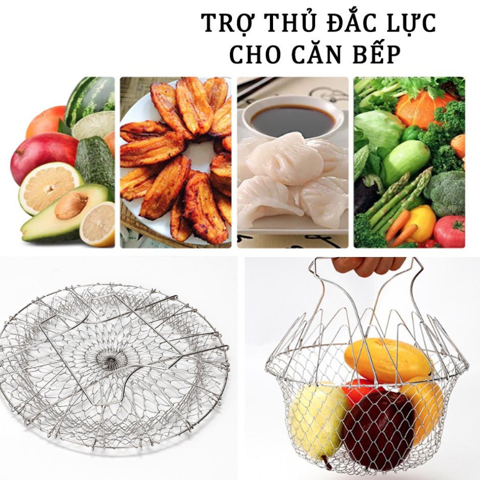 Rổ Nhúng Vớt Thông Min Đa Năng